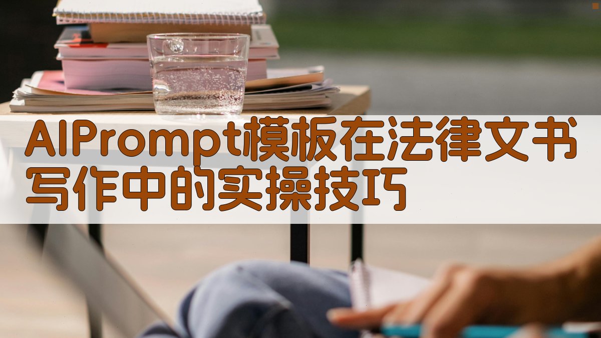 AI Prompt模板在法律文书写作中的实操技巧 图2