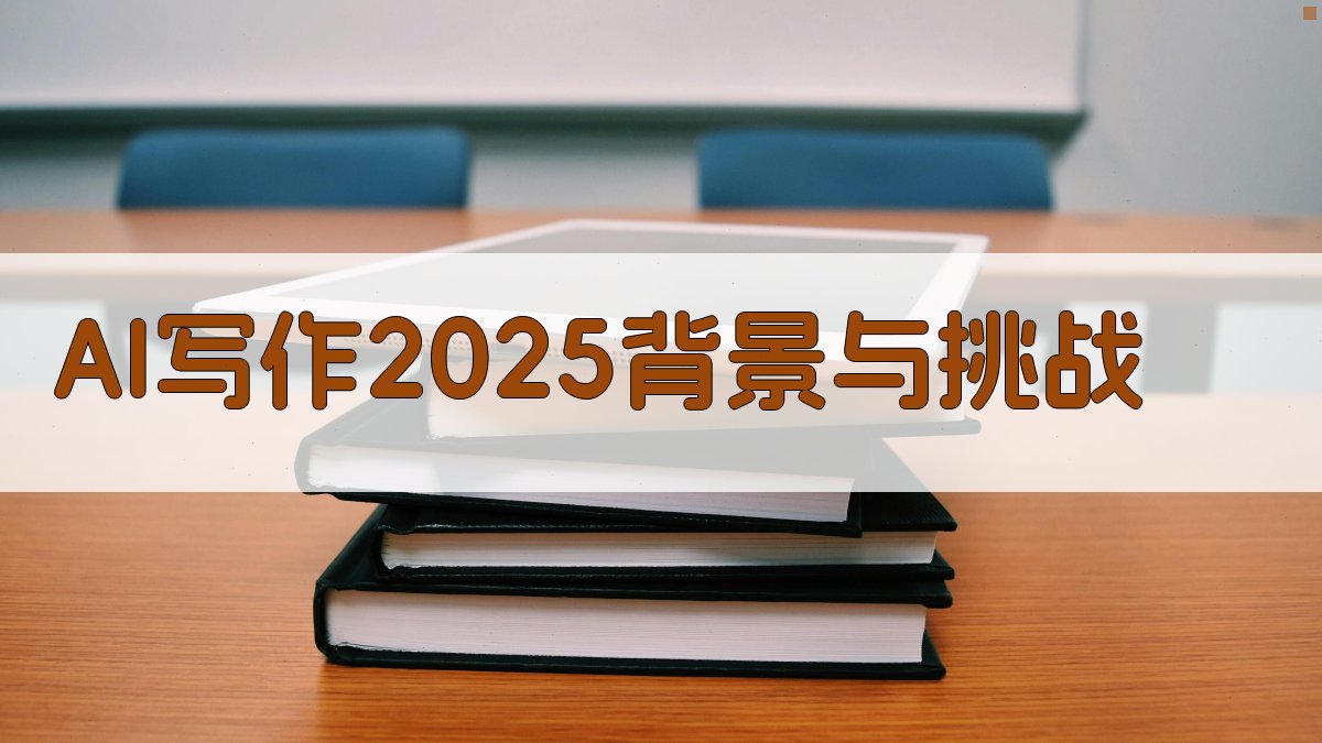 AI写作2025：背景与挑战 图1