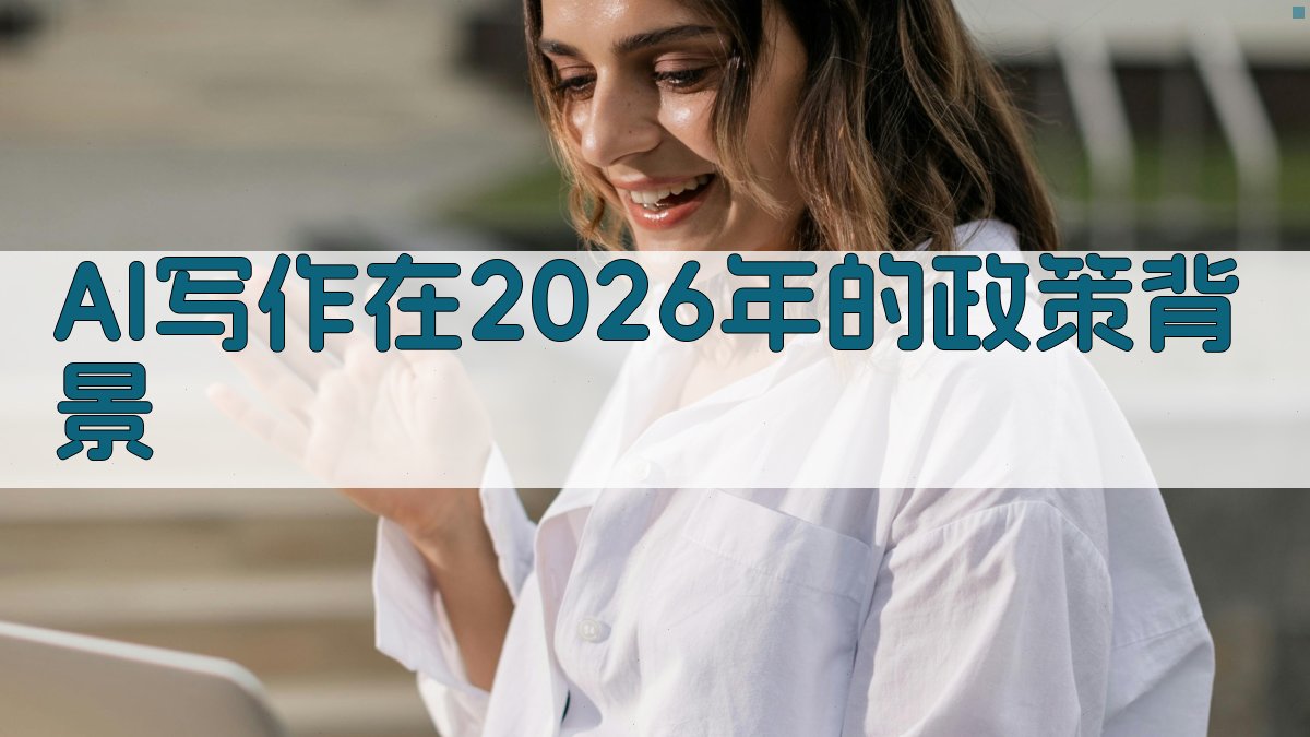 AI写作在2026年的政策背景 图1