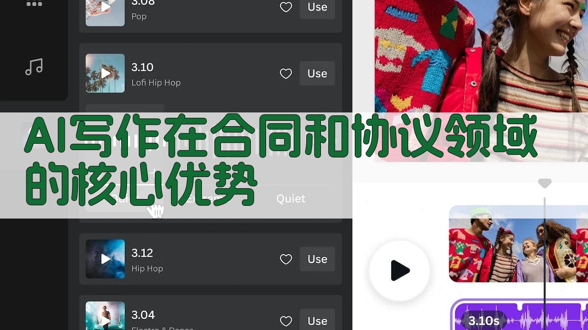 AI写作在合同和协议领域的核心优势 图2