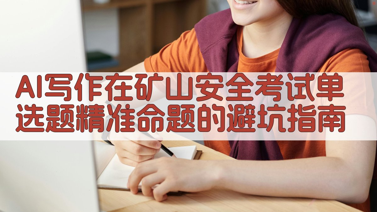 AI写作在矿山安全考试单选题精准命题的避坑指南 图3