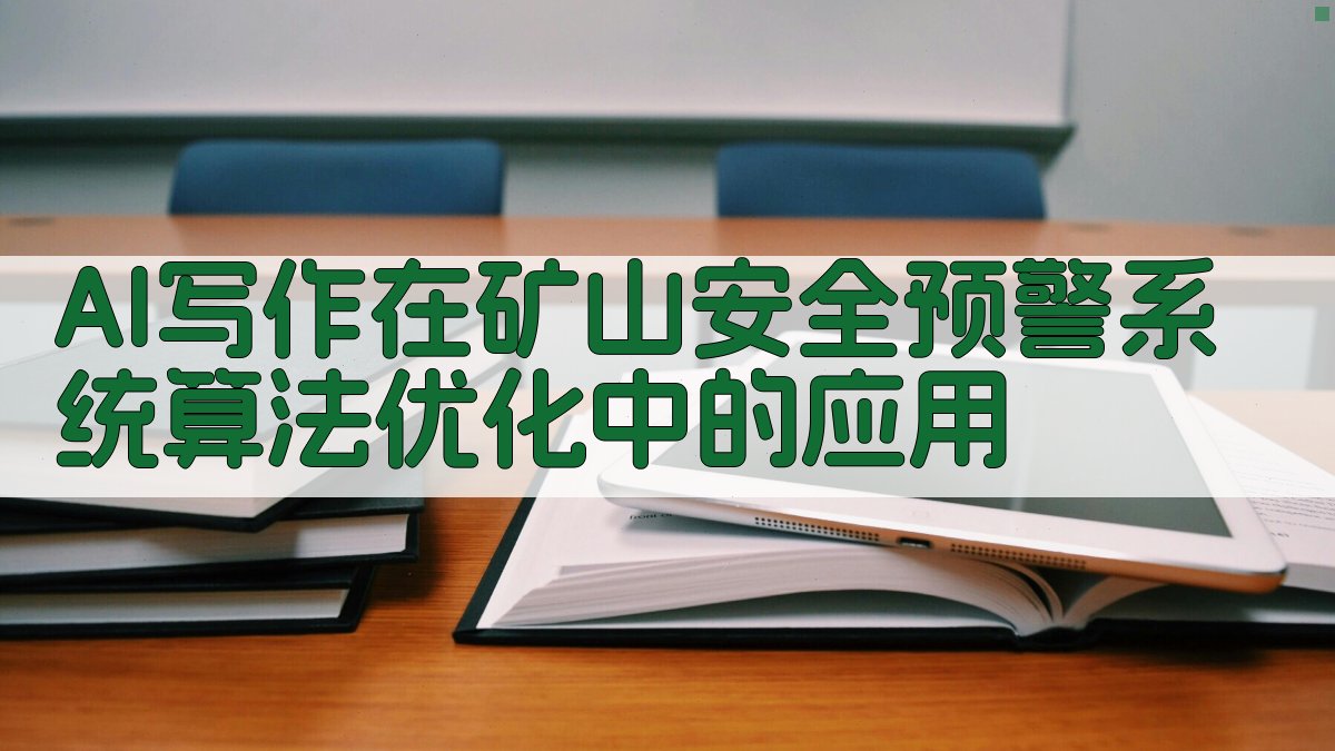AI写作在矿山安全预警系统算法优化中的应用 图2