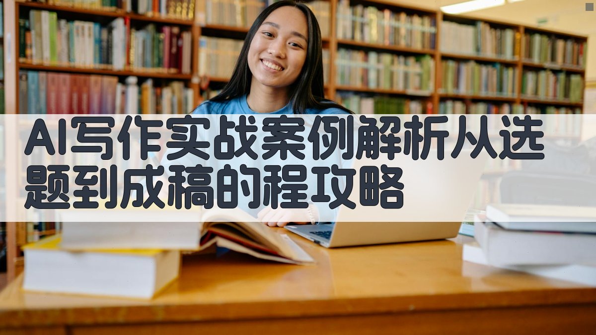 AI写作实战案例解析：从选题到成稿的程攻略 图2