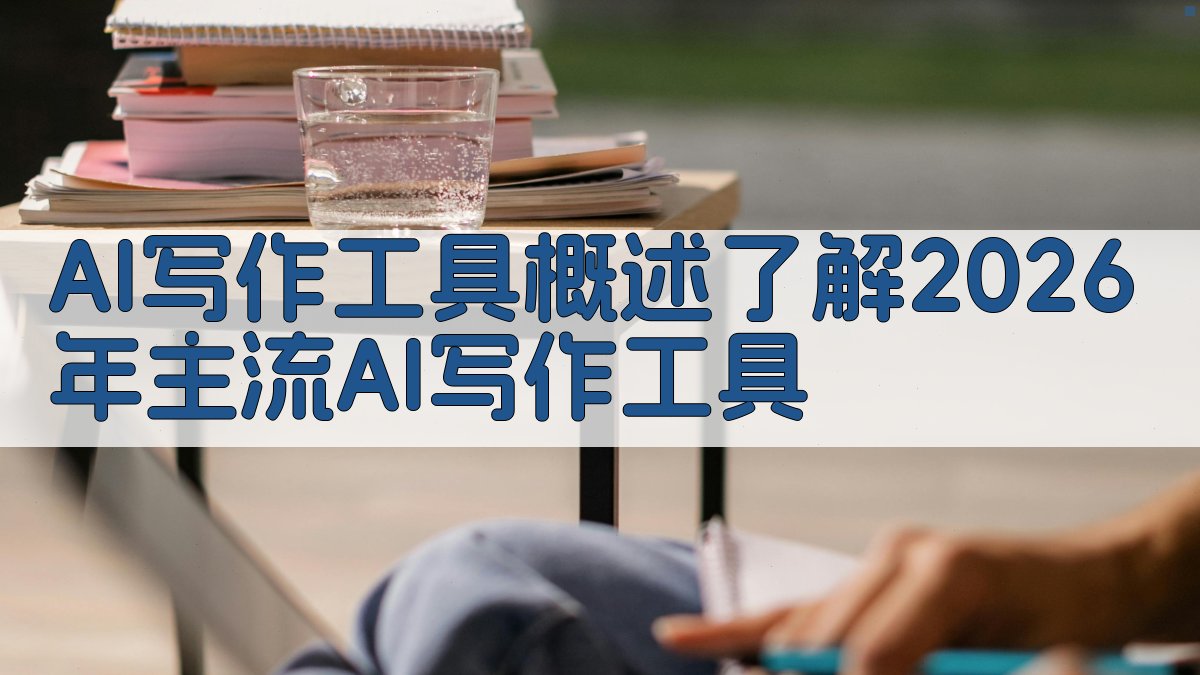 AI写作工具概述：了解2026年主流AI写作工具 图1