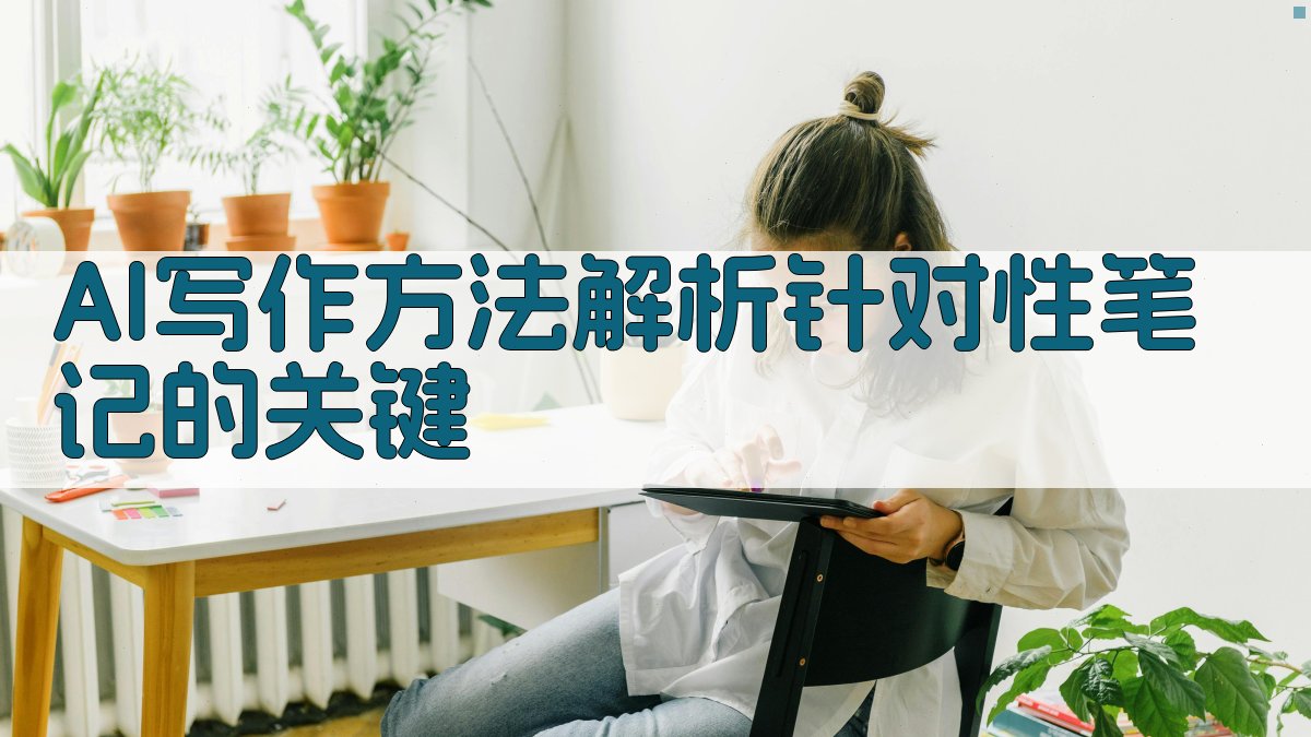 AI写作方法解析：针对性笔记的关键 图3