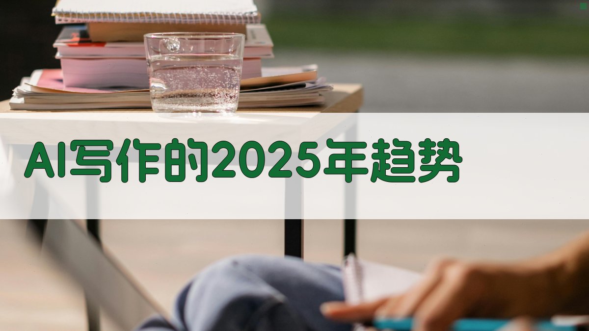 AI写作的2025年趋势 图1