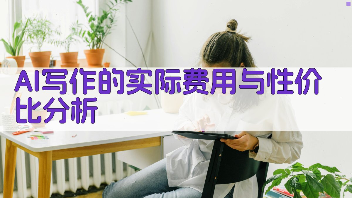 AI写作的实际费用与性价比分析 图3