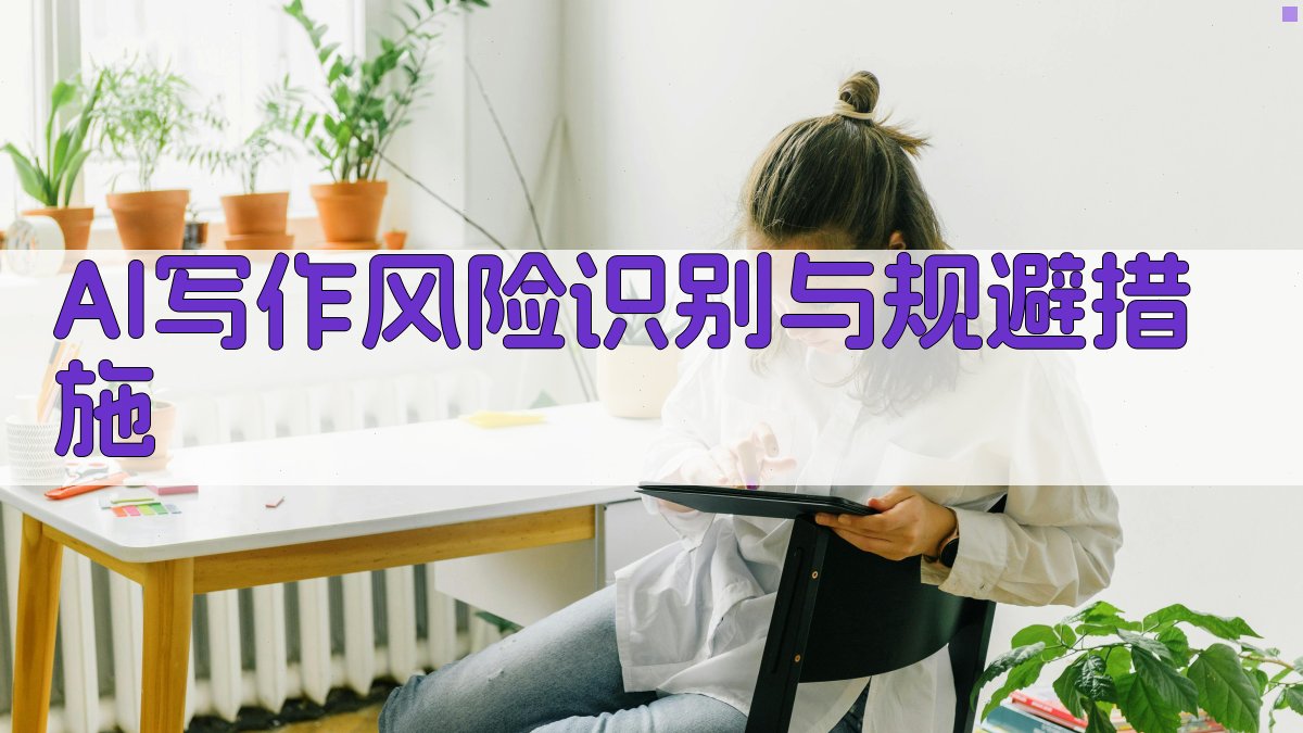 AI写作风险识别与规避措施 图1
