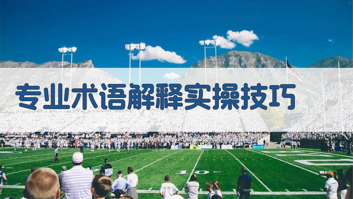 专业术语解释实操技巧 图1