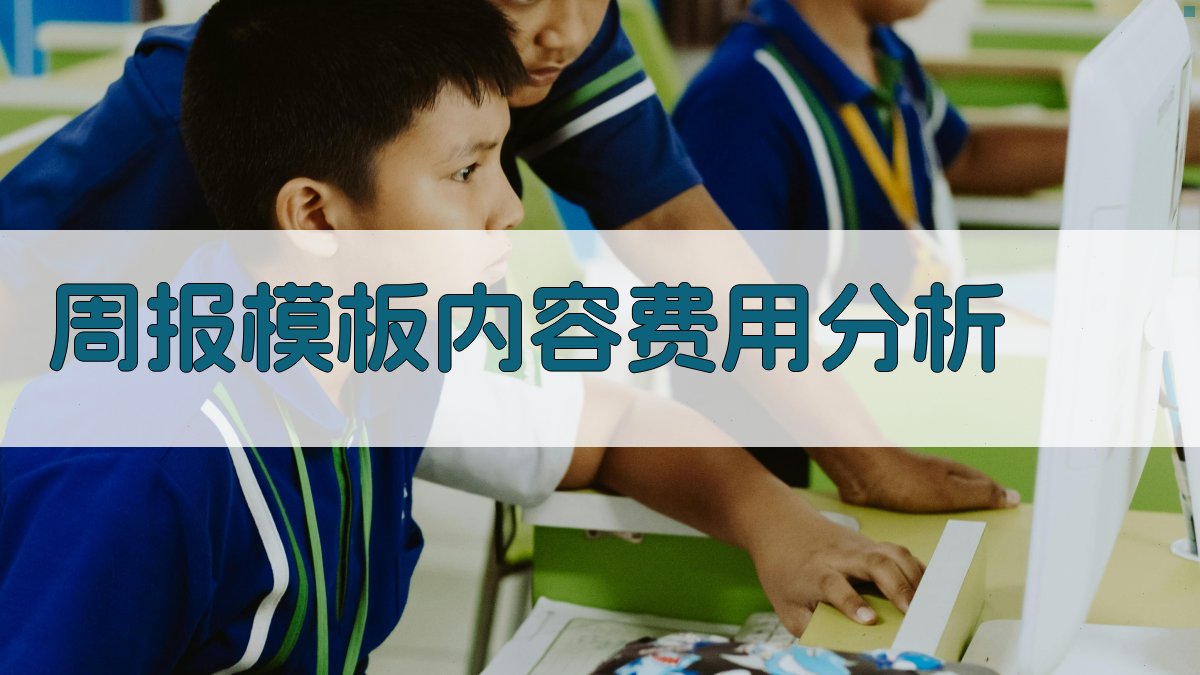 周报模板内容费用分析 图2