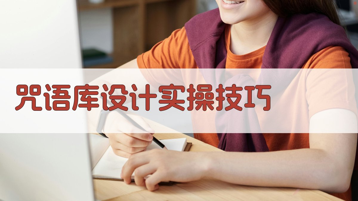 咒语库设计实操技巧 图3