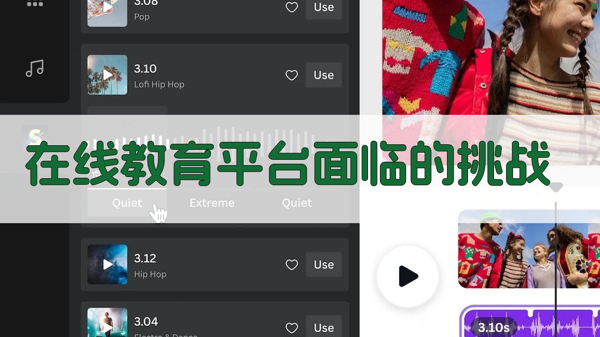 在线教育平台面临的挑战 图1