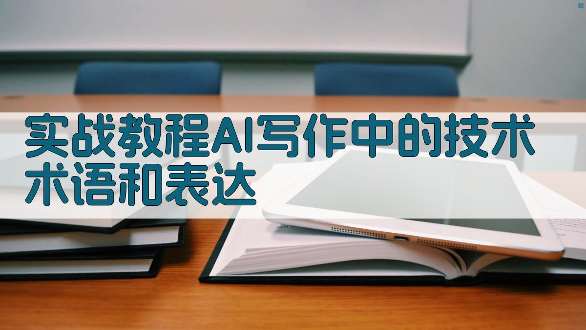 实战教程：AI写作中的技术术语和表达 图2