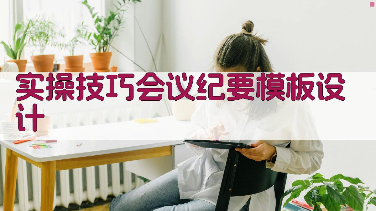 实操技巧：会议纪要模板设计 图2