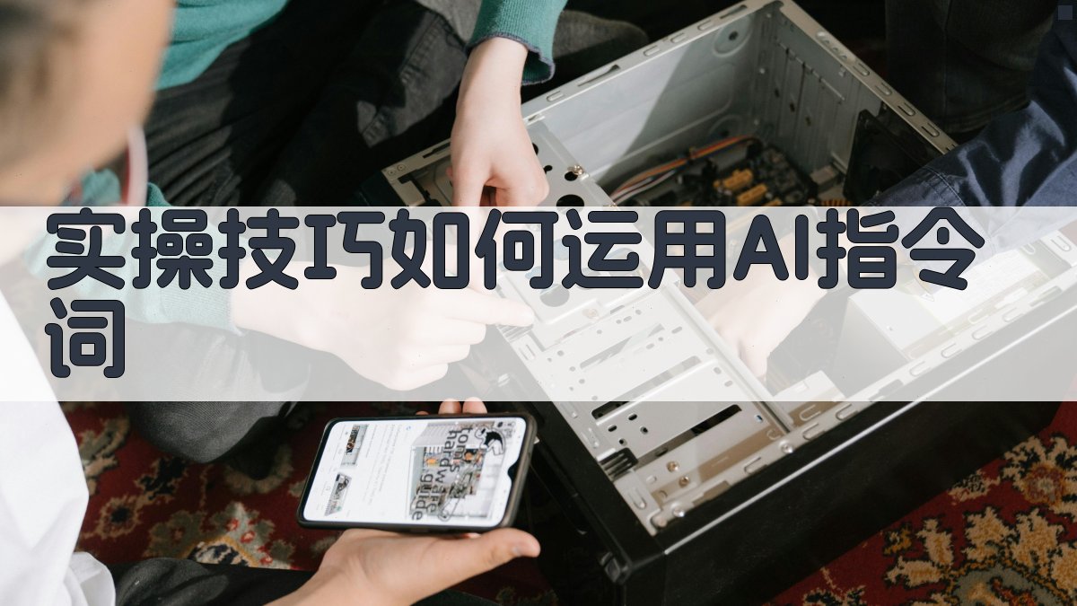 实操技巧：如何运用AI指令词 图4