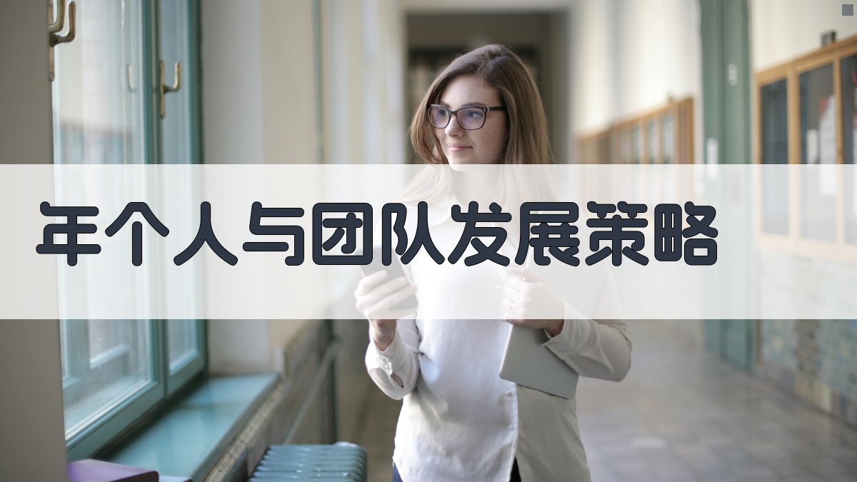 年个人与团队发展策略 图1