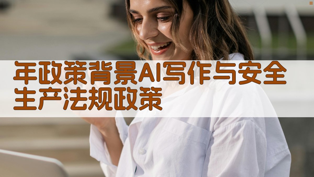 年政策背景：AI写作与安全生产法规政策 图1