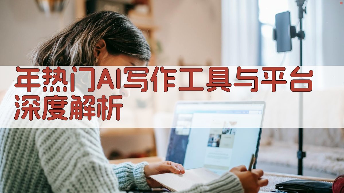 年热门AI写作工具与平台深度解析 图2