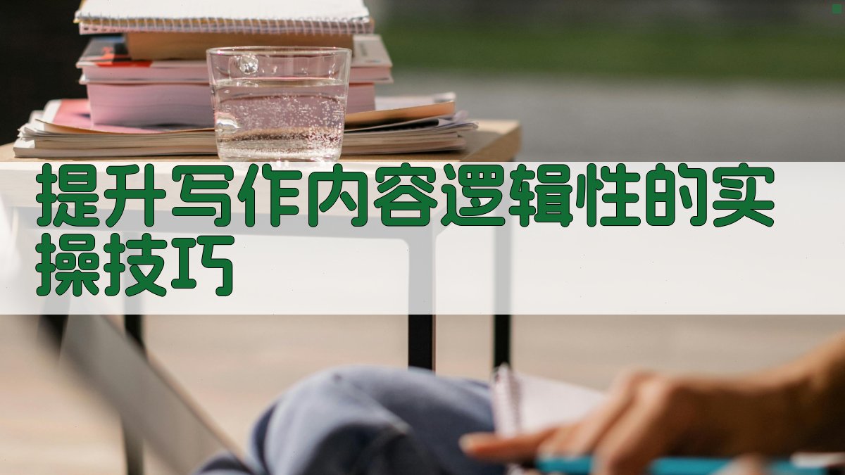 提升写作内容逻辑性的实操技巧 图3