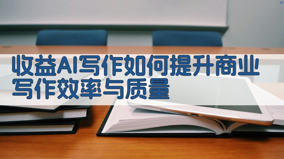 收益AI写作如何提升商业写作效率与质量 图2