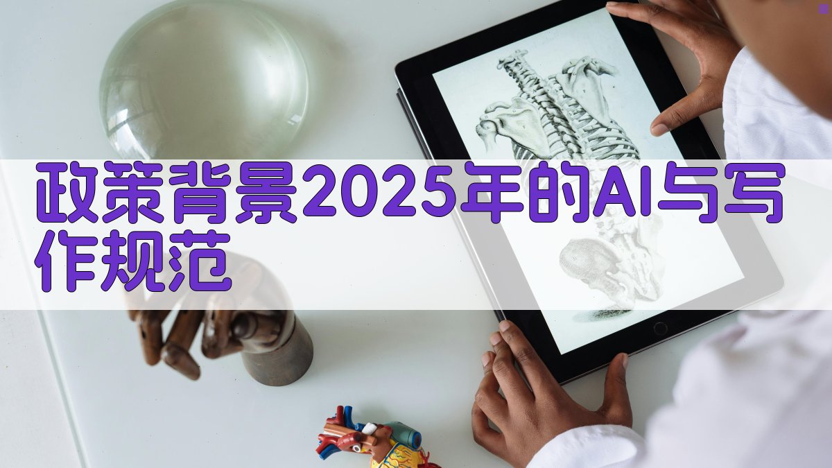 政策背景：2025年的AI与写作规范 图1