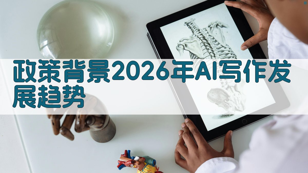 政策背景：2026年AI写作发展趋势 图1