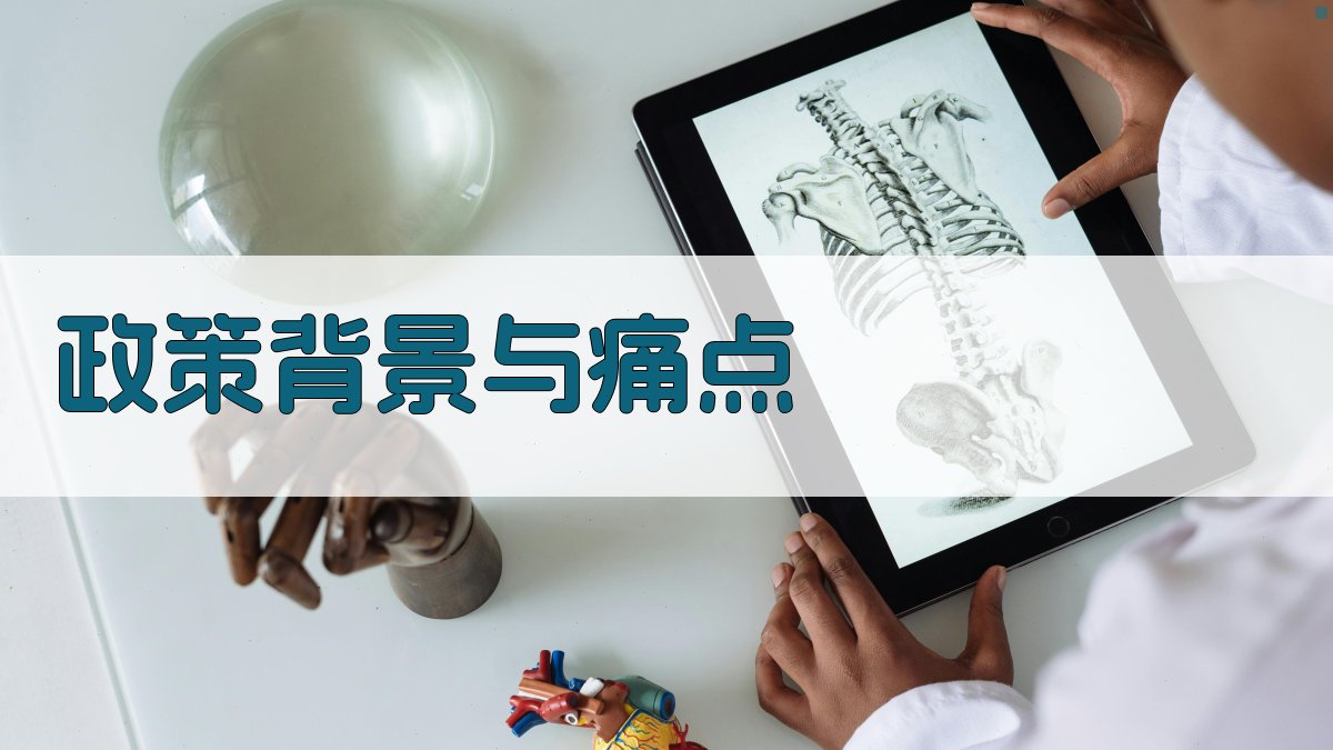 政策背景与痛点 图1