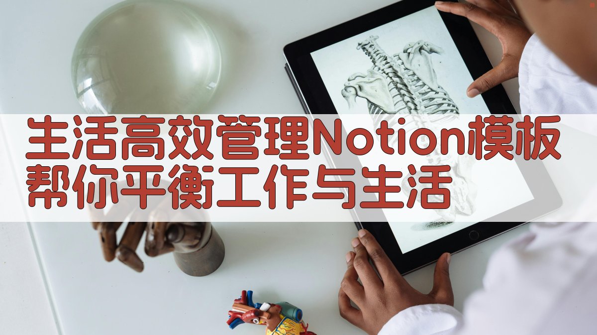 生活高效管理Notion模板帮你平衡工作与生活 图2