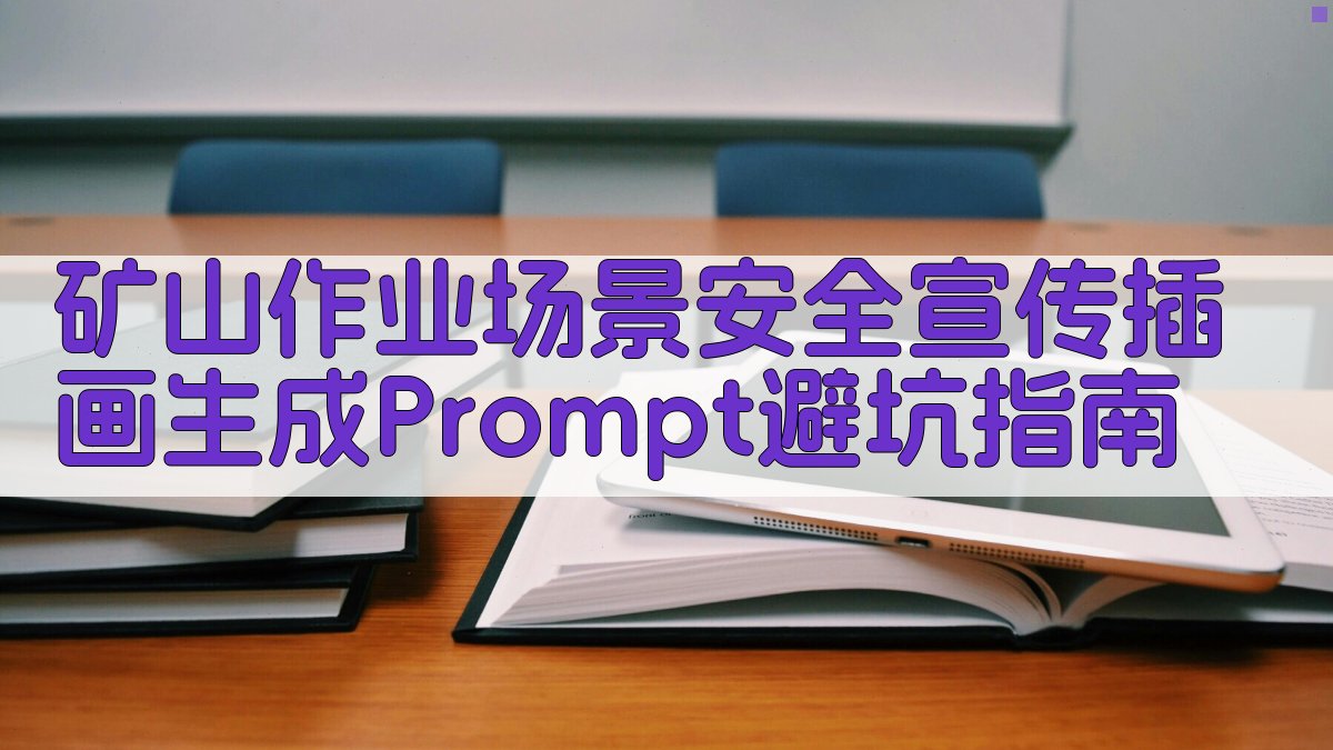 矿山作业场景安全宣传插画生成Prompt避坑指南 图4