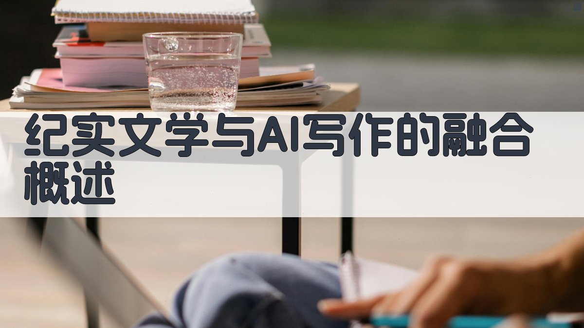 纪实文学与AI写作的融合概述 图1