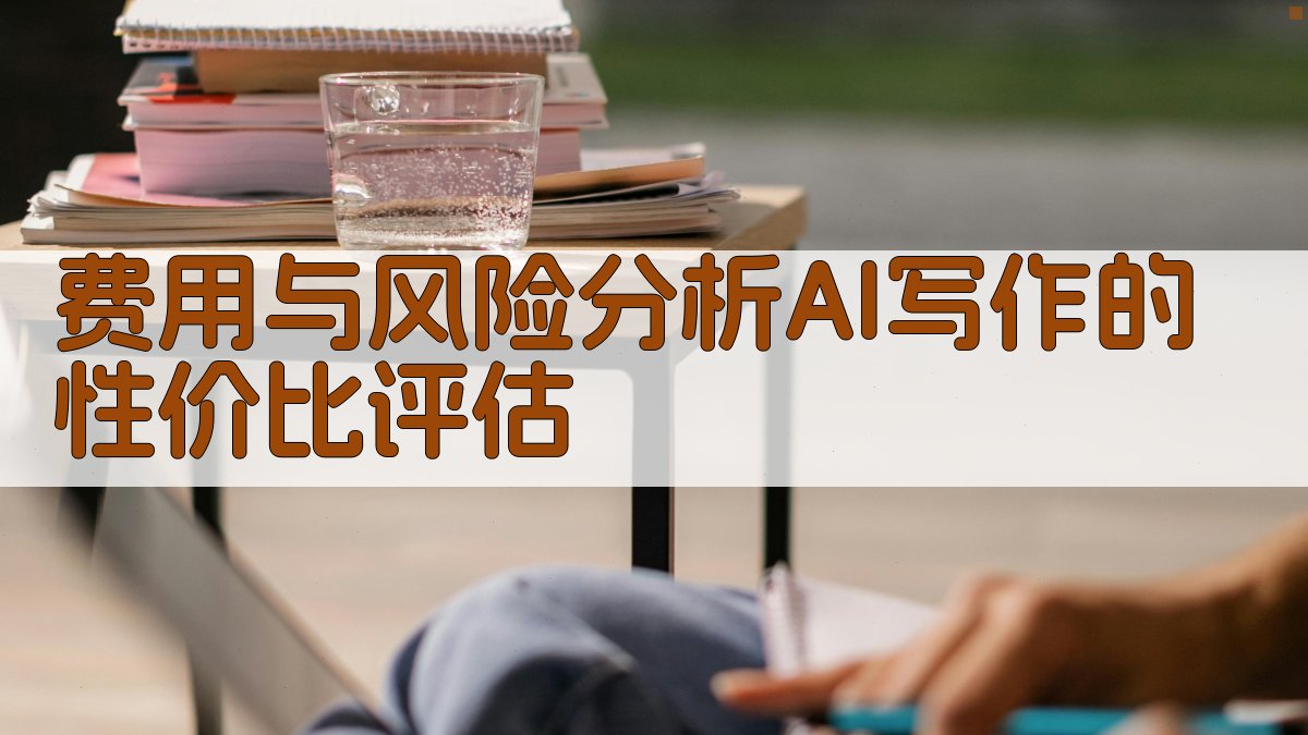 费用与风险分析AI写作的性价比评估 图4