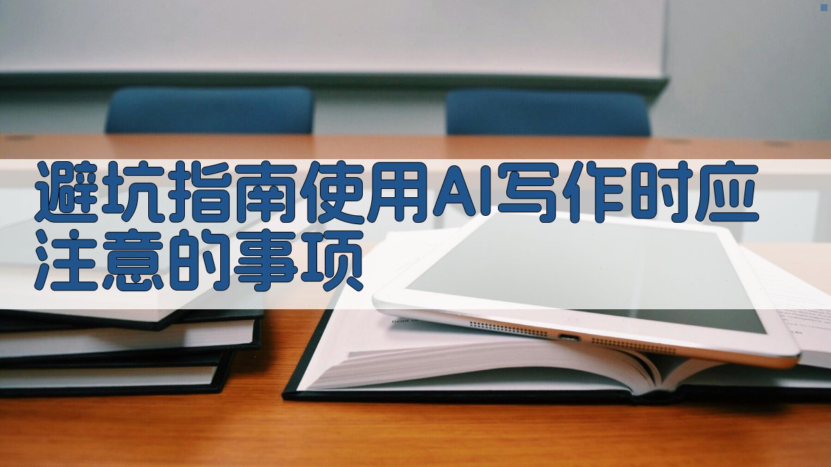 (避坑指南：使用AI写作时应注意的事项) 图3